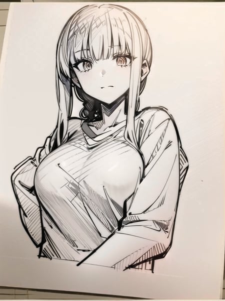 线条速写风格 ｜ pen sketch style