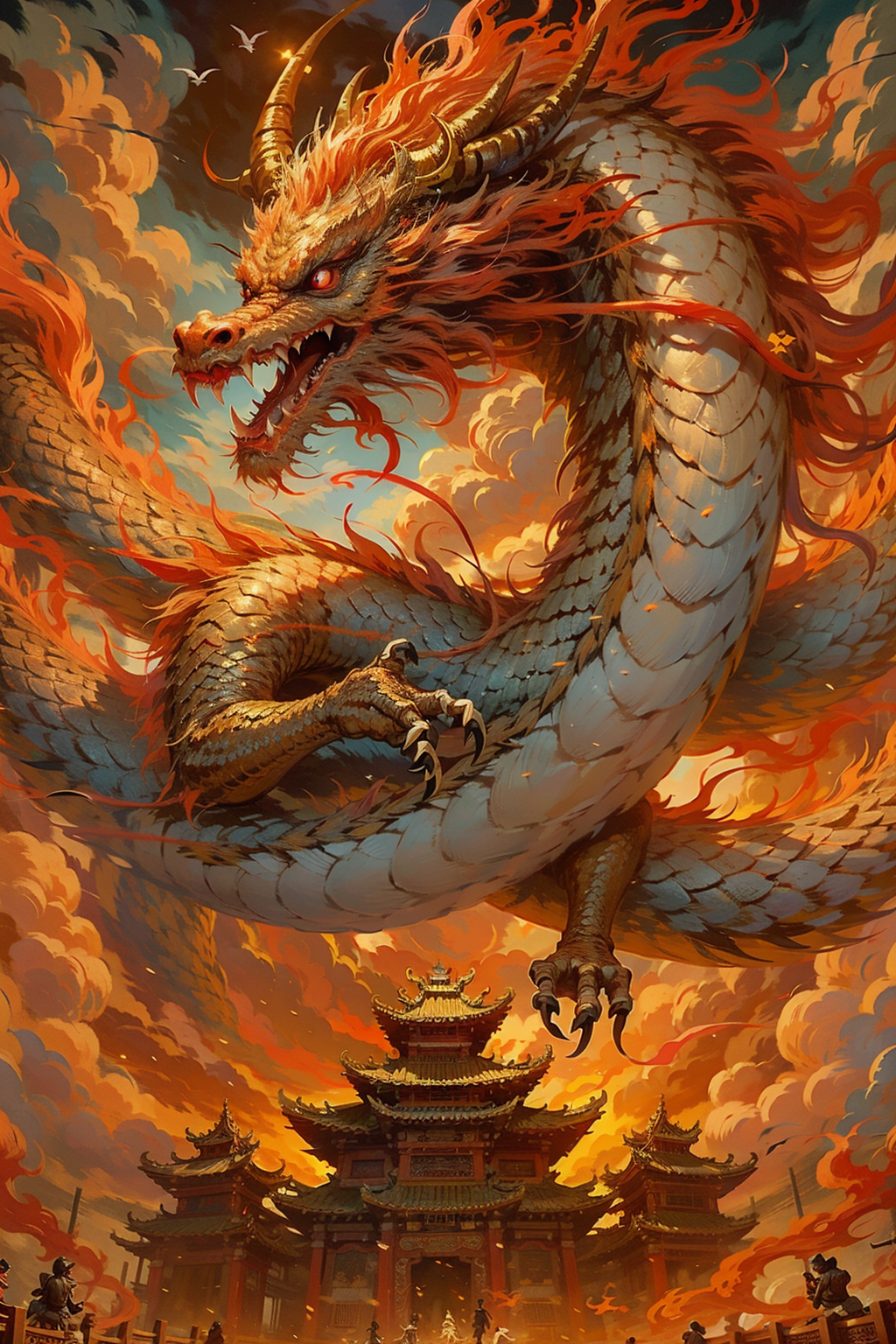 Lora东方巨龙 Oriental giant dragon